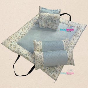 Comforter Travel Set Comforter Travel Set Newborn - CT12 Flamingo Soft Blue